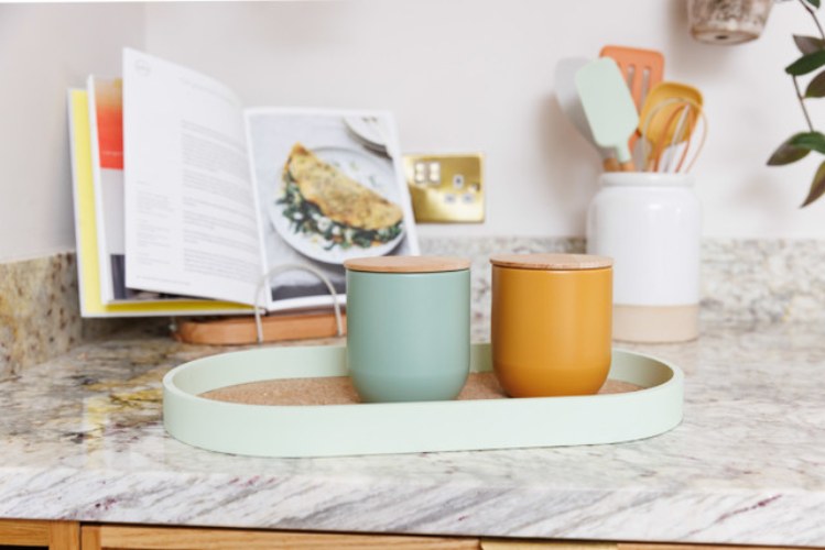 KitchenCraft Idilica Serving Tray, Labelled