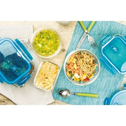 Voedselcontainer, Glas, 1.5 L - Kitchencraft