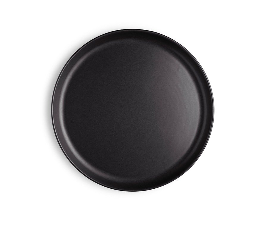 Nordic Kitchen Bord - Ø 25 cm - Zwart - Eva Solo