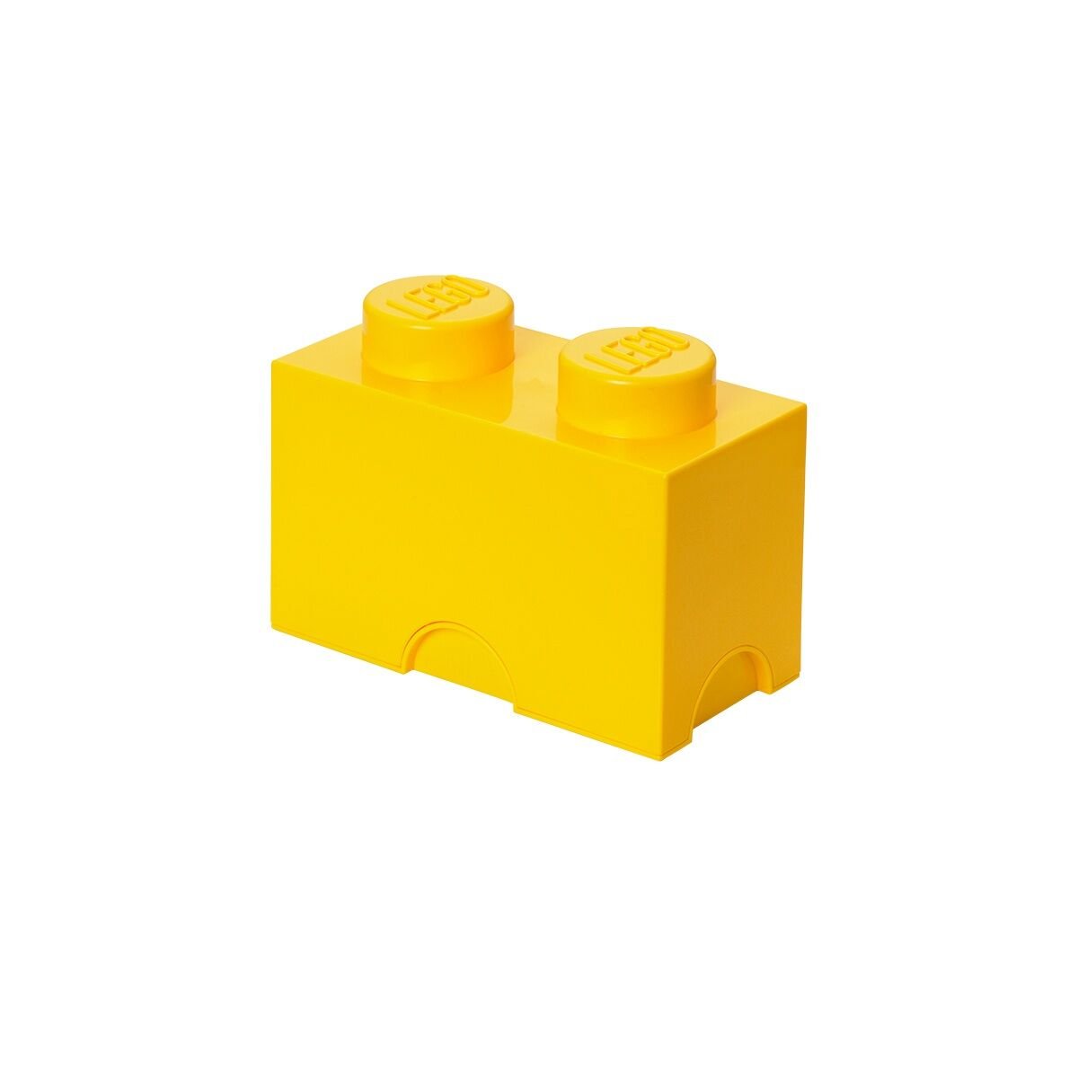 Opbergbox Brick 2, Geel - LEGO