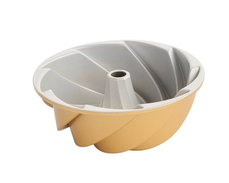 Tulband Bakvorm "6-cup Heritage Bundt Pan " - Nordic Ware | Premier Gold Little Bundts