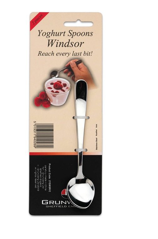 Yoghurt lepel - Set van 2 - RVS - Windsor