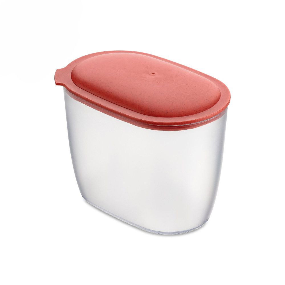 Voorraadpot, Ovaal, 1.4 L, Natuur Koraal - Koziol | Connect