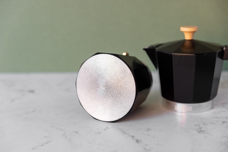 Espresso Maker, 6 Kopjes, Aluminium, Zwart - La Cafetière | Venice