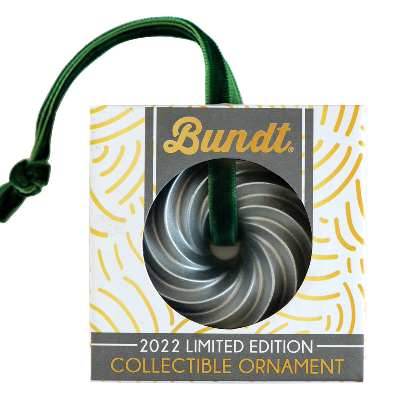 2022 - Zilver - Nordic Ware kerstbal - kerstornament - Limited Edition collectible ornament - Nordic Ware