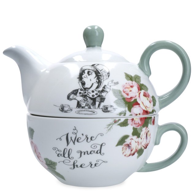 Mikasa x V&A Alice in Wonderland Fine China 420ml tea for one