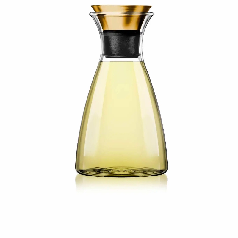 Karaf, 1 L, Messing Deksel, Drupvrij - Eva Solo