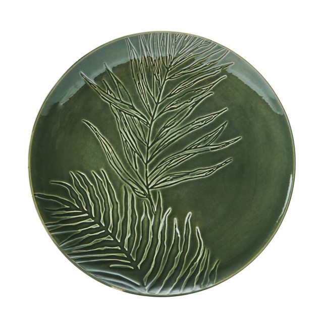 Mikasa Jardin Stoneware Round Serving Platter, 35cm, Gift boxed
