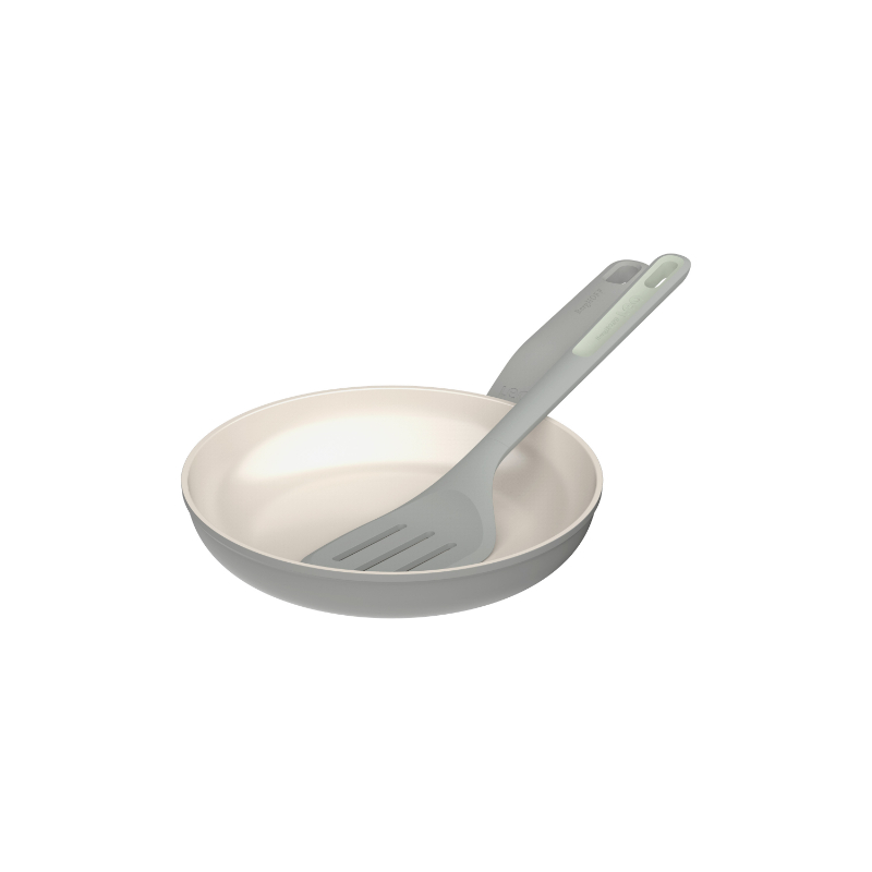 Balance Koekenpan met Spatel, 24 cm, 1.7 L, Moonmist, Gerecycled Aluminium - BergHOFF | Leo Line