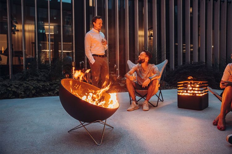 Vuurschaal met Standaard Laag - Höfats | Bowl 70