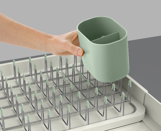 Afdruiprek, Uitschuifbaar, Blauw - Joseph Joseph | Extend