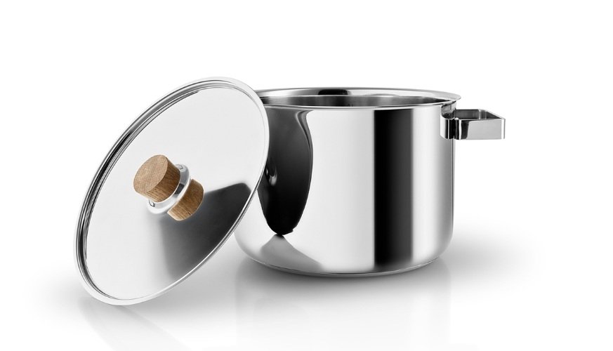 Nordic Kitchen Kookpan - Ø 21.3 cm - 4 liter - Bruin - Eva Solo