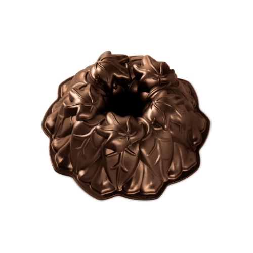Tulband Bakvorm "Harvest Leaves Bundt Pan" - Nordic Ware | Fall Harvest Bronze