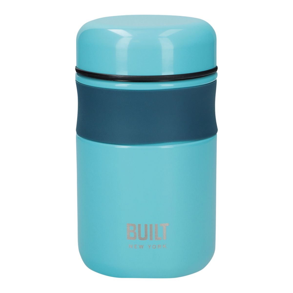 Thermos Lunchbox, 0.49 L, Aqua Blauw - BUILT New York | Active