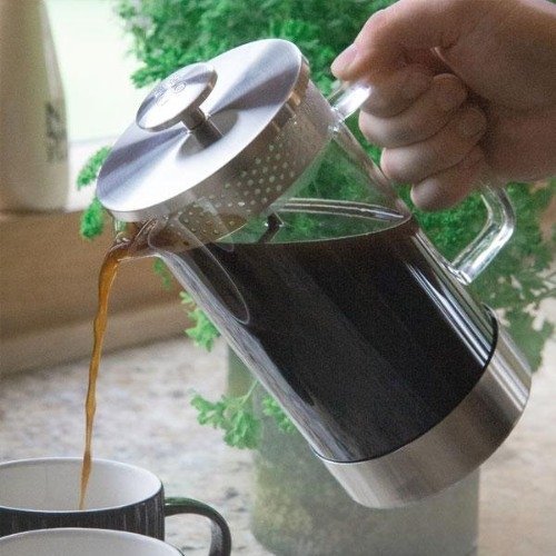 Core Cafetière voor 8 Kopjes - Zilver - Barista & Co