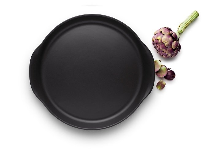 Nordic Kitchen Serveerschaal - Ø 30 cm - Zwart - Eva Solo