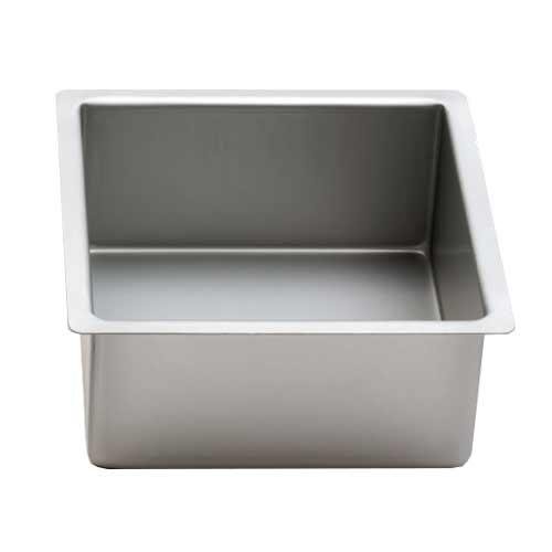 Vierkante aluminium bakvorm 10cm hoog, 40cm - Decora