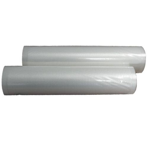 Set van 2 rollen folie voor de vacumeermachine, 28cm x 6m, - Wartmann