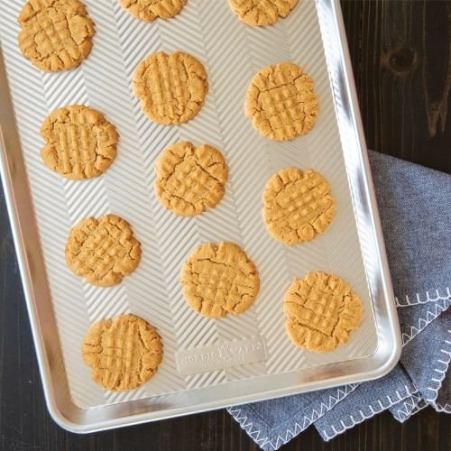 Bakplaat met Structuur, 45,5 x 32,8 cm, Aluminium - Nordic Ware | Naturals Prism