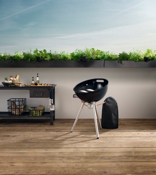 FireGlobe Barbecue Gas - Ø 68.4 cm - Zwart - Eva Solo