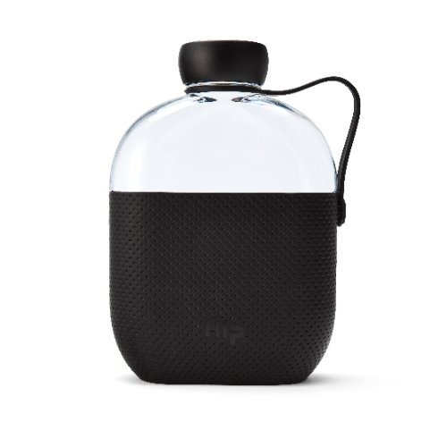 Drinkfles, 650 ml, Zwart - HIP