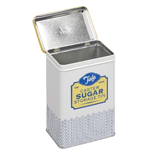 Bewaarblik Caster Sugar, 1950's, Geel/Grijs - Tala