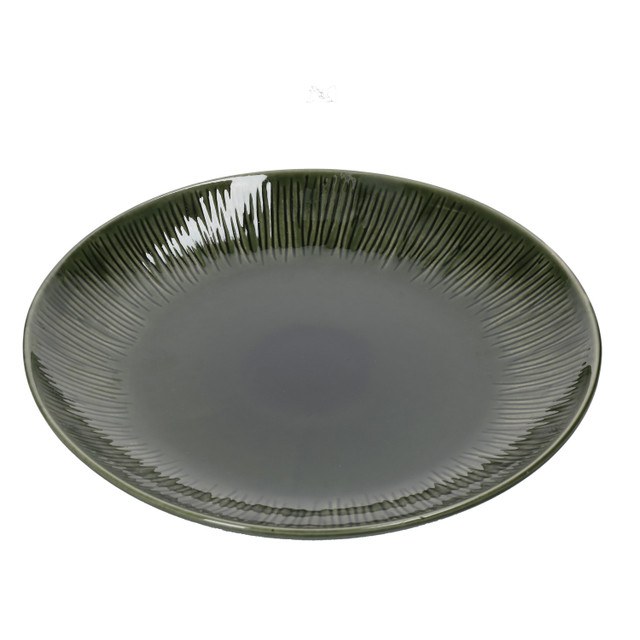 Mikasa Jardin 4pc Stoneware Dinner Plate Set, 27cm, Gift boxed