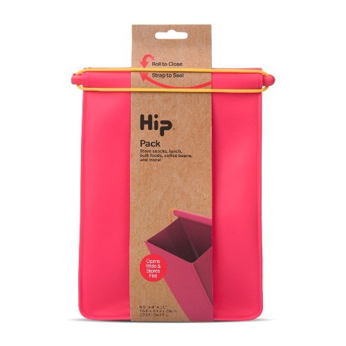 Herbruikbare Lunchzak, Pack - Groot, 4.1 Liter, Roze - HIP