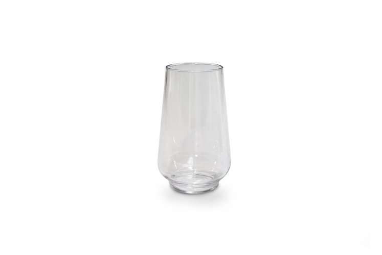 4-delige Glazenset Pangea, 55cl, Transparant - Kunststof - Omada