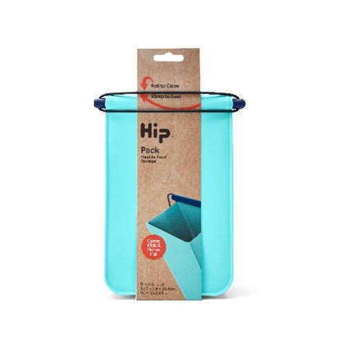 Herbruikbare Lunchzak, Pack - Medium, 2.6 Liter, Blauw - HIP