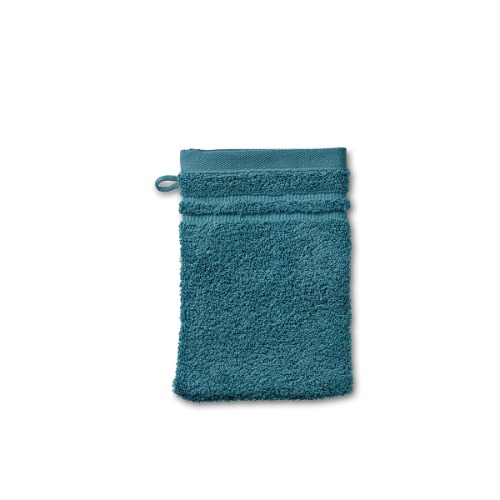 Washandje, 15 x 21 cm, Teal Blauw - Kela | Leonora