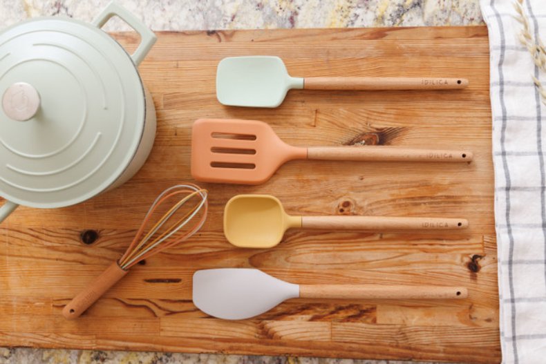 KitchenCraft Idilica Five Piece Kitchen Tool Set, Gift Boxed