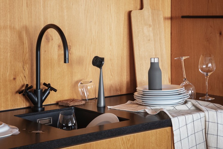 Zeepdispenser, 0.2 L, 15 cm, Grijs - Eva Solo | Squeeze