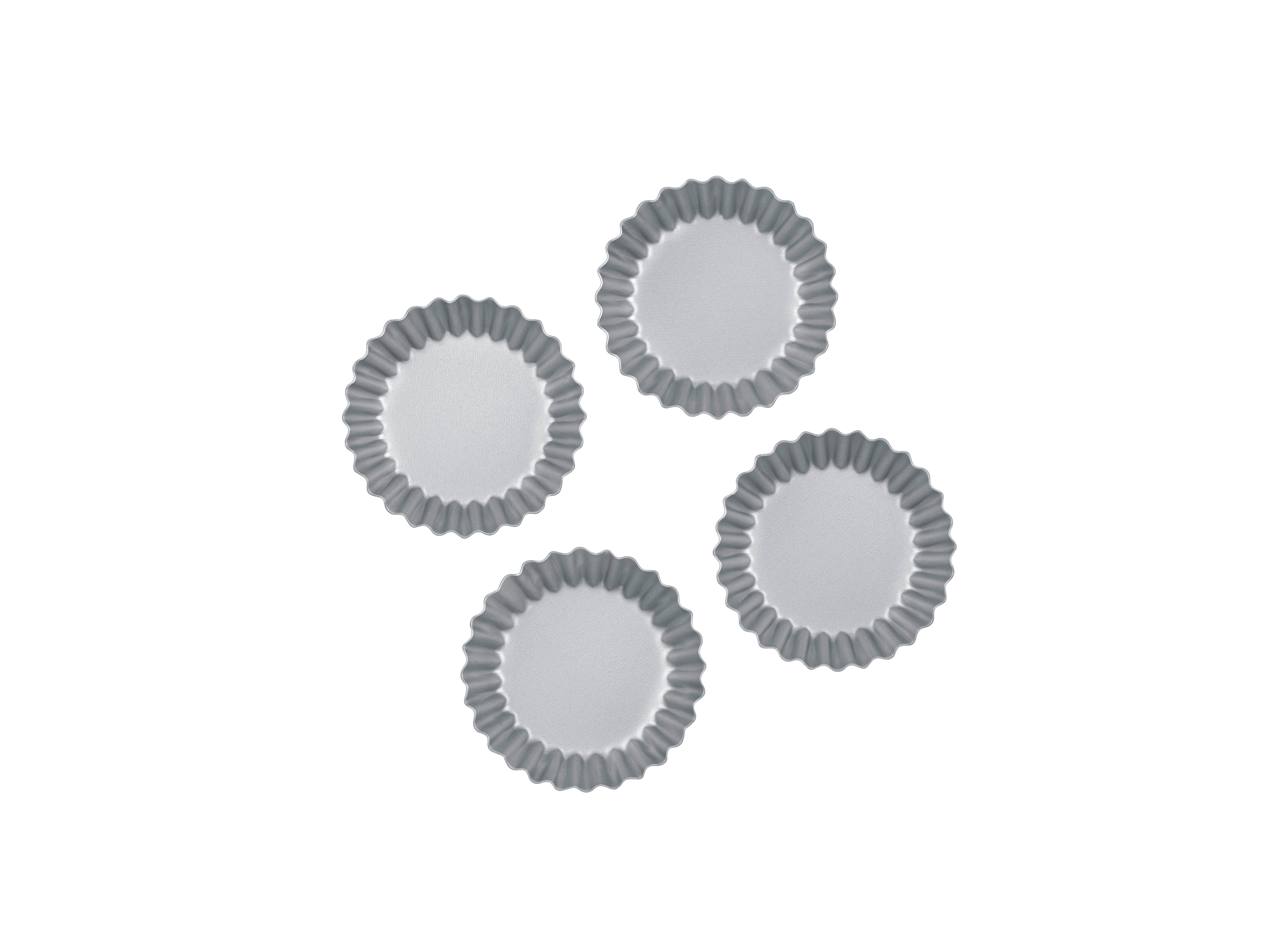 Mini Taartvormen, Set van 4 Stuks,  11 cm - Berndes | B.Green