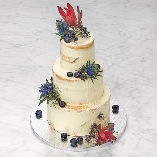 Taartbord, Rond, 30cm, Zilver - Tala