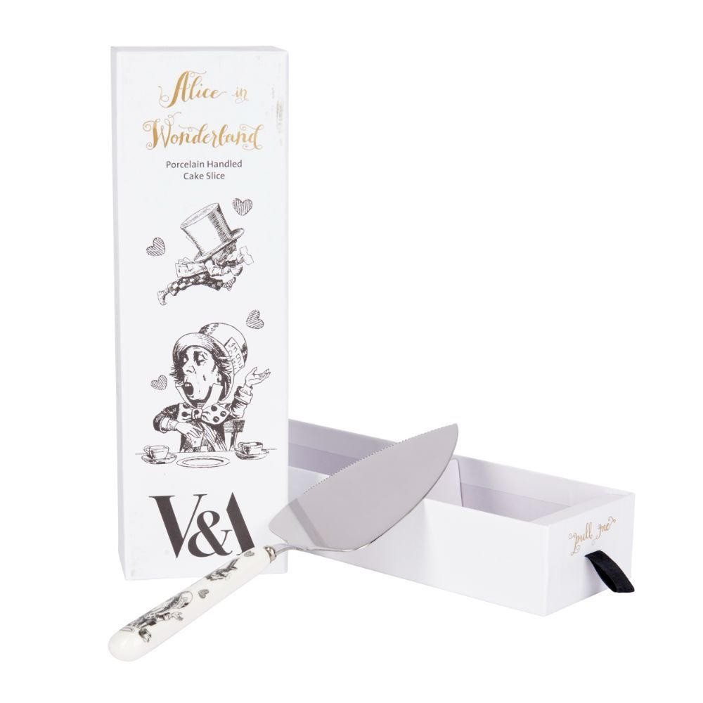 Taartschep, Porselein, RVS - V&A | Alice in Wonderland