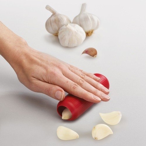 Knoflook Roller - Siliconen - Rood - Joseph Joseph | Duo
