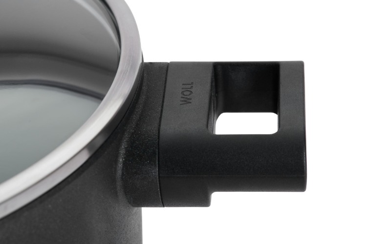 Kookpan met Deksel, ø 24 cm, 4.5 L, Gerecycled Aluminium, QXR Non Stick, Inductie - Woll | EcoLogic QXR