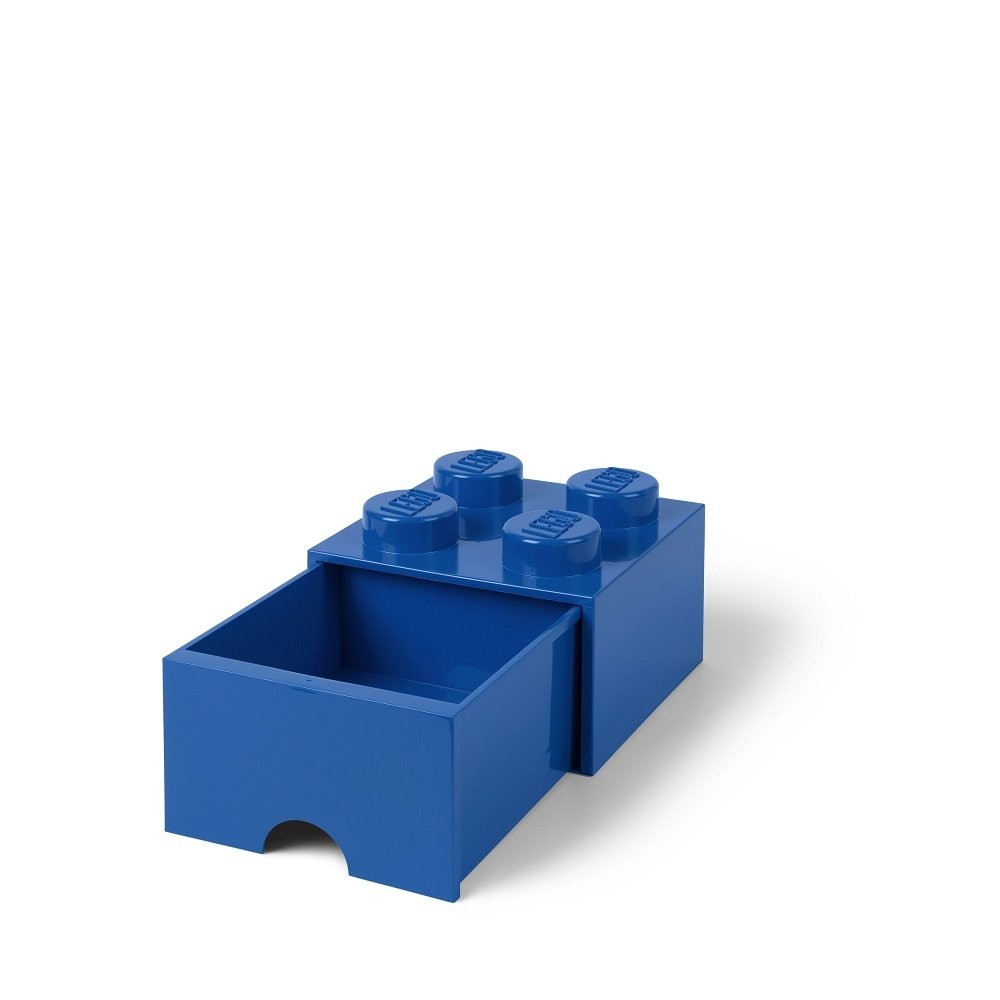 Opberglade Brick 4, Blauw - LEGO