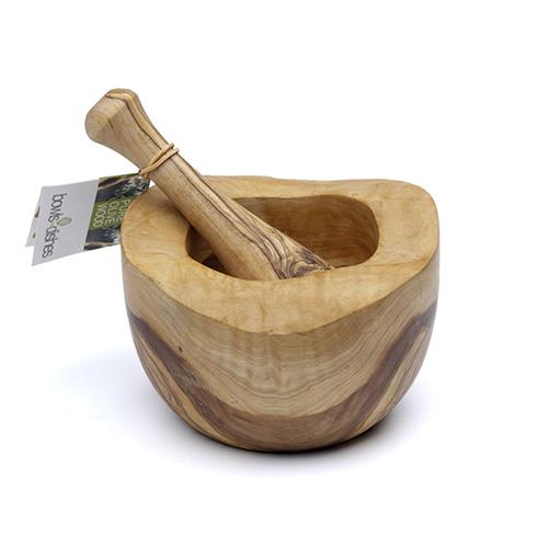 Olijfhouten Vijzel 10 cm