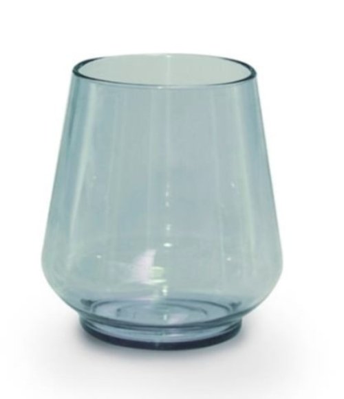4-delige Glazenset Pangea, 35cl, Blauw - Kunststof - Omada