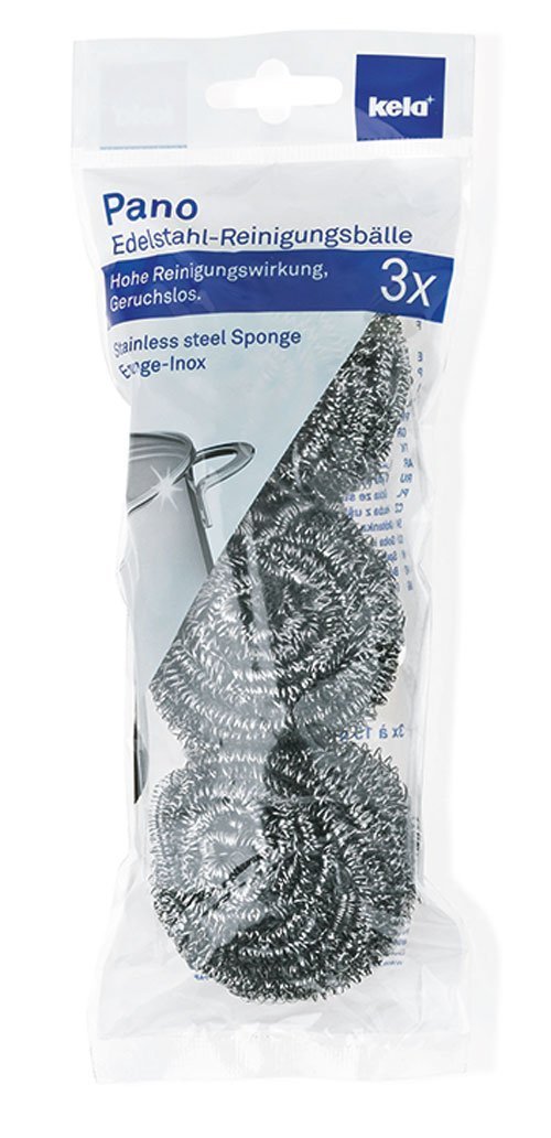 Staalspons RVS, set van 3 - Kela | Pano