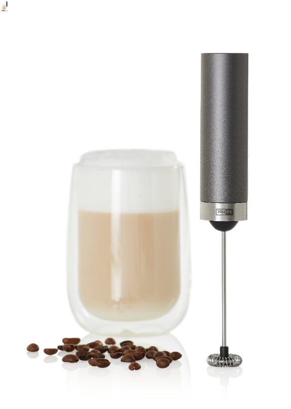 Melkopschuimer, Handmatig, Zwart - AdHoc | Rapid