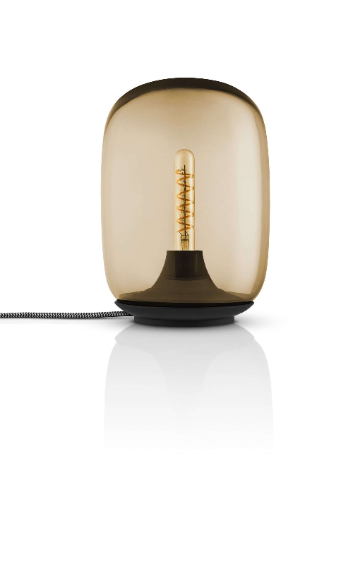 LED Lamp, Tafellamp, Bruin, 21 cm, Getint Glas, Kunststof -  Eva Solo | Acorn