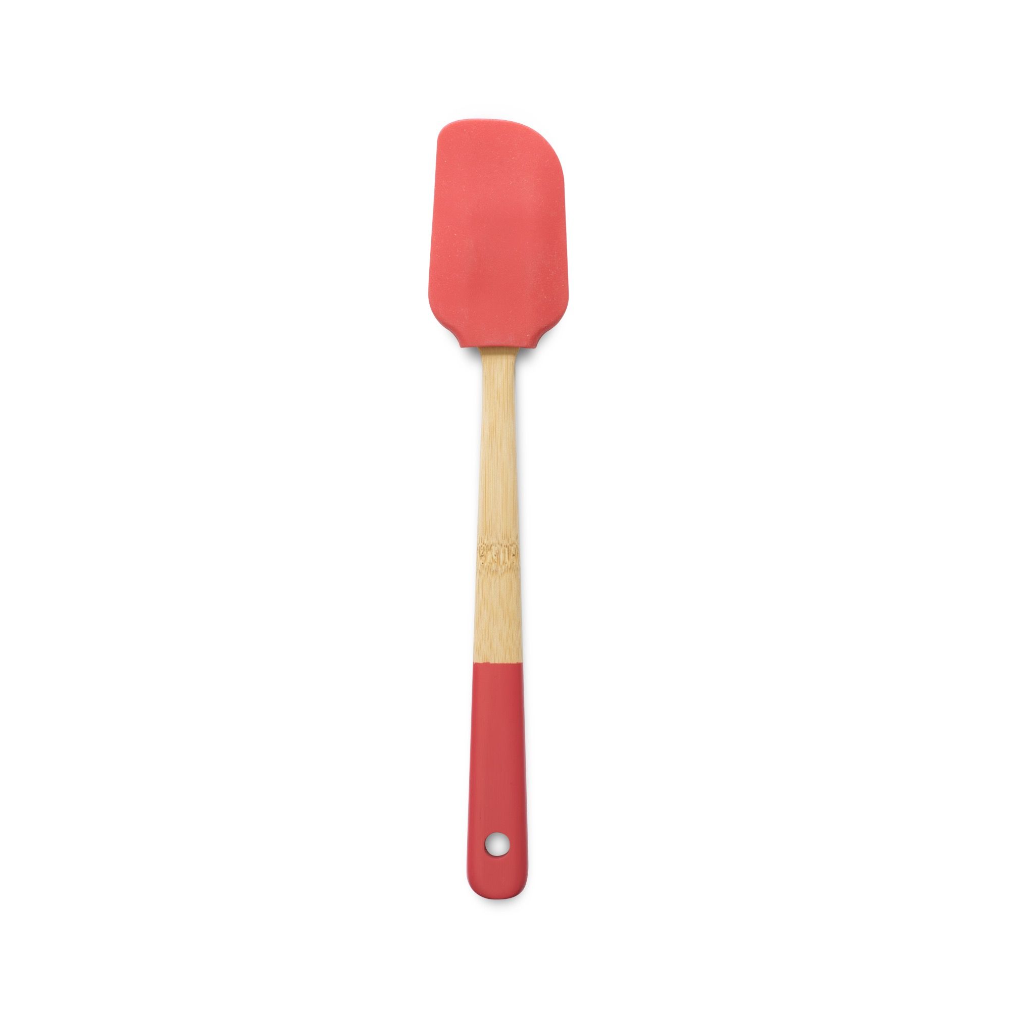 Flexibele Spatel, Bamboe, 28 cm, Rood - Pebbly