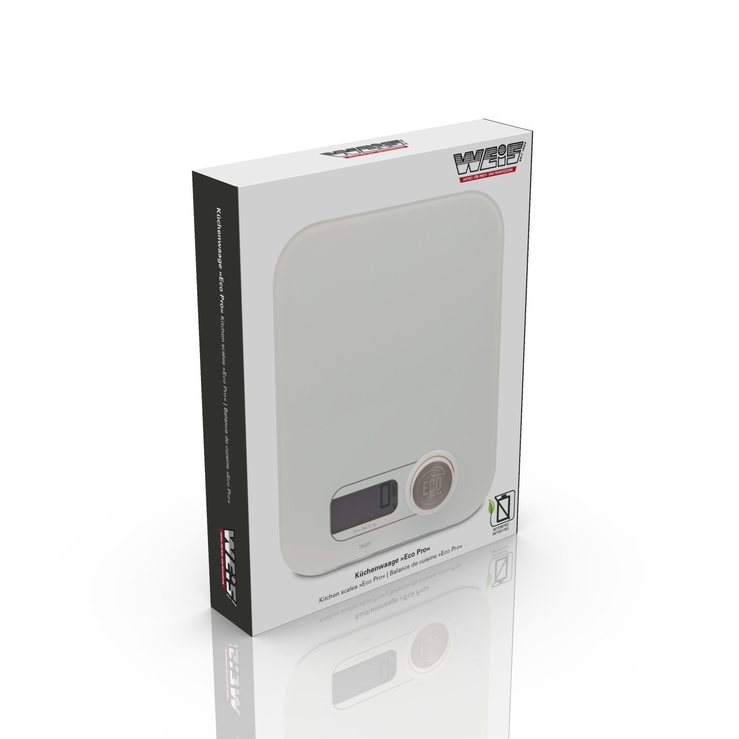 Keukenweegschaal, Wit – Weis | Eco Pro