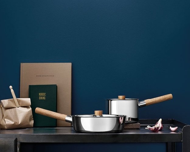 Nordic Kitchen Koekenpan - Ø 28 cm - Bruin - Eva Solo