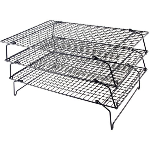 Afkoelrek, 3 Lagen, 40 x 25 cm, Non-Stick - Tala