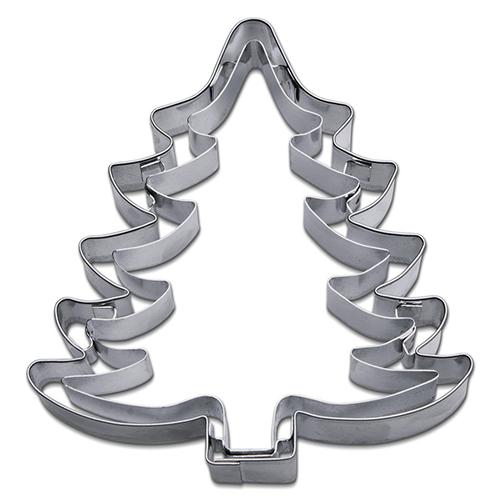 Uitsteker RVS - kerstboom - 9.5cm - Städter