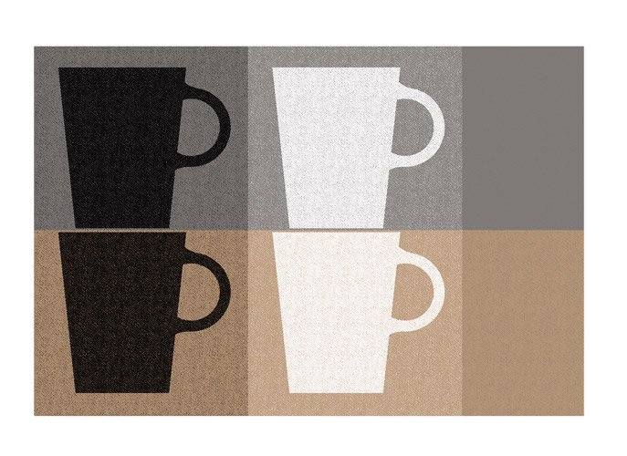 Placemat, Koffiekopjes - Kela | Picture